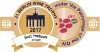 DFJ VINHOS recebe Troféu “MELHOR PRODUTOR DE VINHO PORTUGUÊS” no concurso Berliner Wein Trophy 2017