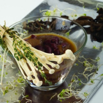 FEIJOADA DE COGUMELOS SELVAGENS